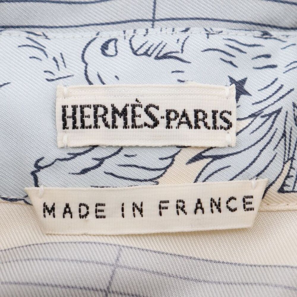 Hermes Constellation Pattern Margiela Period Silk… - image 5